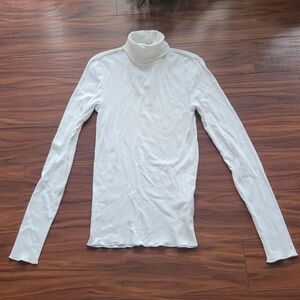 Ralph Lauren White Long Sleeve Turtleneck